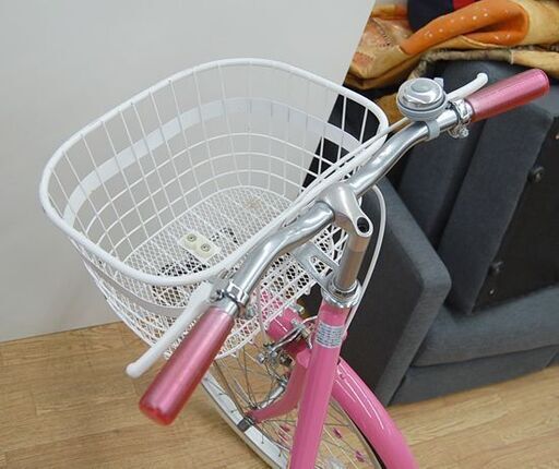 子供用自転車 22インチ 切替なし ピンク Fortuna 女の子 自走式ライト 札幌市 清田区 平岡 子供用自転車 22インチ 切替なし ピンク Fortuna 女の子 自走式ライト