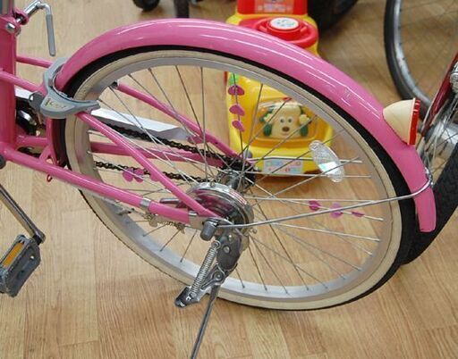 子供用自転車 22インチ 切替なし ピンク Fortuna 女の子 自走式ライト 札幌市 清田区 平岡 子供用自転車 22インチ 切替なし ピンク Fortuna 女の子 自走式ライト