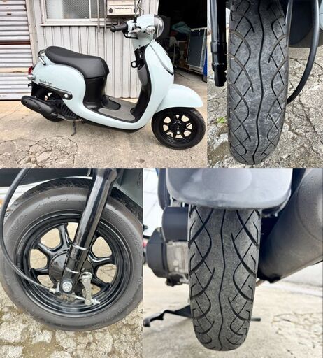 美品！ホンダ ジョルノ AF77 50cc 原付 水色 プコブルー