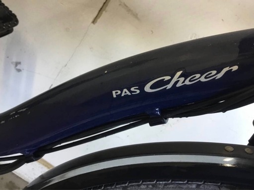 h-321△q 岐阜発/ヤマハPAS Cheer/電動アシスト自転車/26インチ/3段変速/バッテリー12.3Ah/充電器なし/走行確認/現状品/管21s/ R8.4/16 △