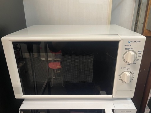 【中古】マクスゼン　電子レンジ　2021年製【H0420ID】