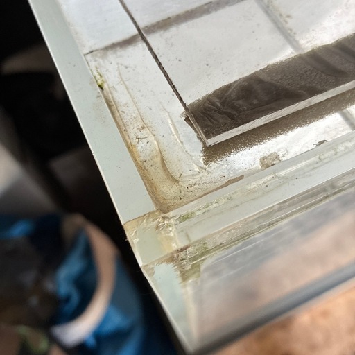 アクリル水槽　1800×600×450 4面白