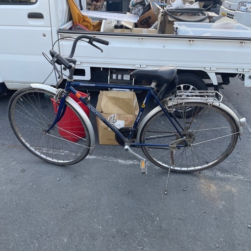【昭和レトロ】自転車 27×1 3/8　ブリヂストン ロードマン プレビオ 