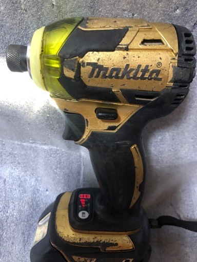 マキタ18vインパクトドライバTD148D、100周年記念、ゴールド、本体のみ
