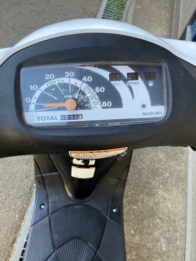 スズキ レッツ2 原付 50cc 白色　69,800→64,800へ値下げ
