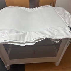 【アップリカ】ベビーベッド ココネルエアー AB グレーベアーの画像