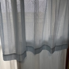 ⑧レースカーテン短め2枚の画像