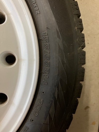 155/65r14アルミ、スタッドレスセット