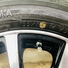 軽自動車　アルミホイール　　スタッドレスタイヤの画像