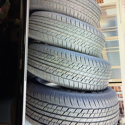 25年 新車外し 265/65R18 ダンロップ タイヤのみ4本