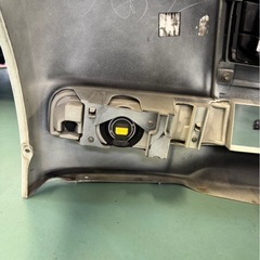 軽傷品　ダイハツ　タントカスタム　L375S L385S 前期 純正フロントバンパー フォグランプ付きの画像