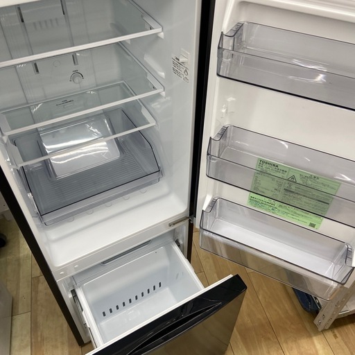 東芝 153L 冷凍冷蔵庫【リサイクルフカツ岡崎倉庫店】260420YS-41
