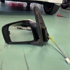 タント カスタム L375S L385S　ウインカー付き ドアミラー 左右セット サイドミラー 運転席側/助手席側 右 左 動作確認OK 白の画像