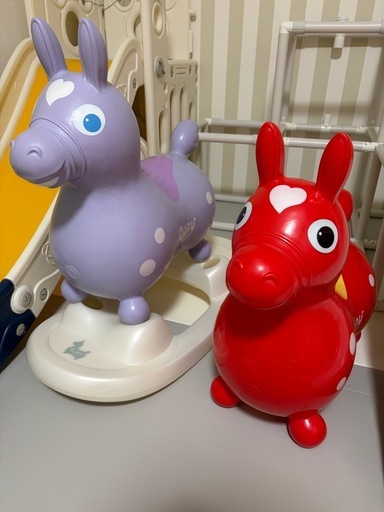 Rody  乗用ロディ2つ ロッキングベースセット