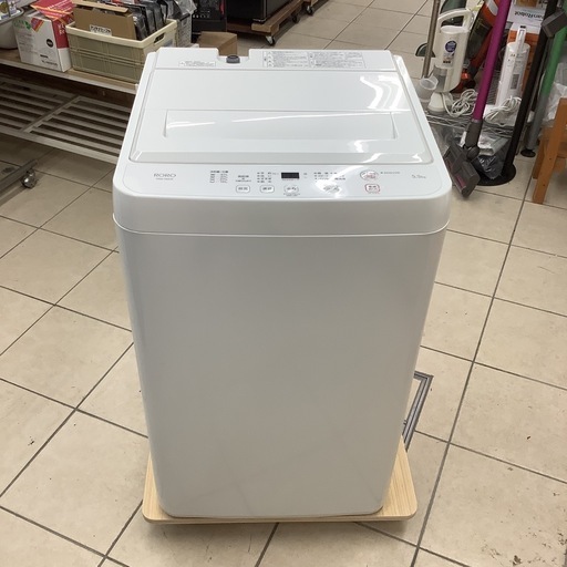 洗濯機 RORO 2024年製 5.5kg YWM-T55LW