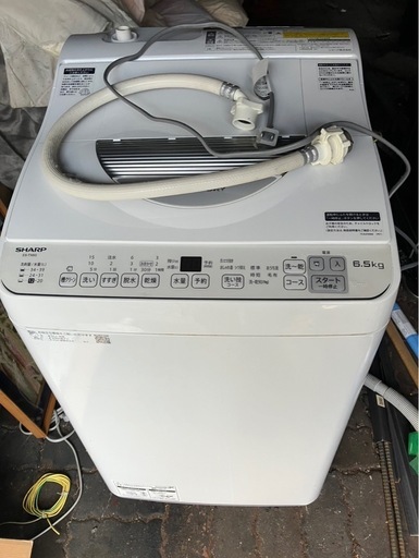 SHARP シャープ 電気洗濯乾燥機 ES-TX6G-S 2023年製