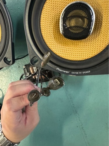 carrozzeria カロッツェリア スピーカー 17cm TS-J17A クロスオーバーネットワーク付 試聴確認済
