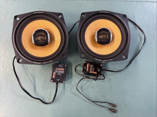 carrozzeria カロッツェリア スピーカー 17cm TS-J17A クロスオーバーネットワーク付 試聴確認済