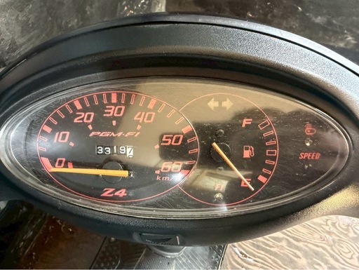 ★支払い総額7.0万円★買取強化中！査定無料♪ホンダ　Z4 AF63 金ホイール！金フォーク！フロントディスクブレーキ！ ☆支払い総額7.0万円☆買取強化中！査定無料♪ホンダZ4 AF63 金