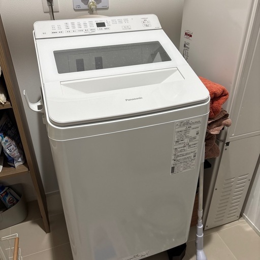 K347 Panasonic 洗濯機 美品】Panasonic洗濯機（ご希望あれば洗濯干し竿付き） (ころん) 旭川