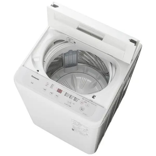 【2021年製】パナソニック 全自動洗濯機 5.0kg（NA-F50B15-H）ニュアンスグレー
