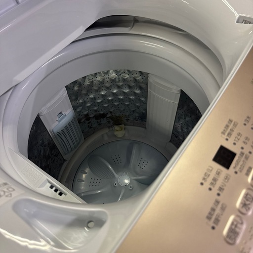 【富山市内配送無料！】TOSHIBA 東芝  洗濯機 AW-5GA4 5.0kg 2025年製