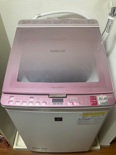 SHARP 洗濯乾燥機　大容量 洗濯槽洗浄済み