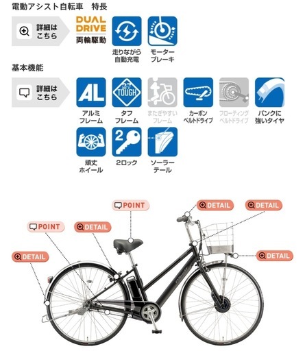 《定価20万円弱 アルベルトe》電動アシスト自転車