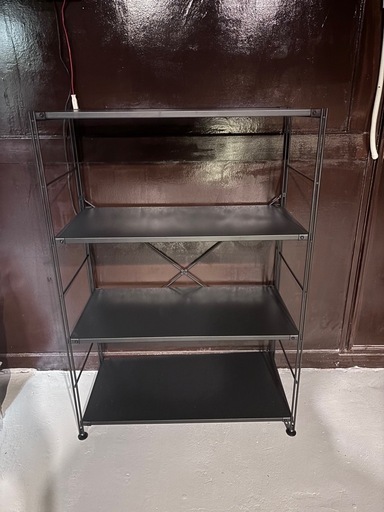 【新品・未開封】無印良品 スチールユニットシェルフ 4段 W86×H120