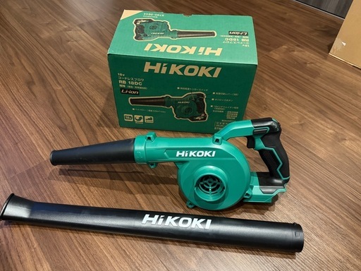 ハイコーキ HiKOKI ブロワ RB18DC  ロングノズル付き