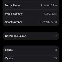 IPHONE 15 PRO 128GBの画像