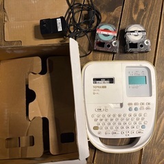 テプラ　中古品ですがきちんと使用できますの画像