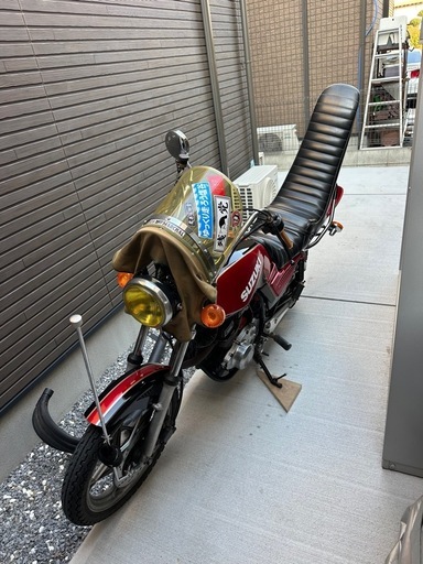 3段シート ゴキ GSX250E 三段シート