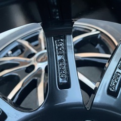 15インチ　新品社外ホイール　タイヤバリ山の画像