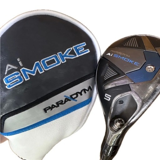 キャロウェイ PARADYM Ai SMOKE 5U 24° ユーティリティ ヘッドカバー付 右利き