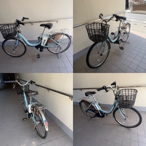 極上美品] ブリヂストン アシスタベーシック電動アシスト自転車 24 