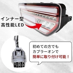 スズキ ジムニーJB64W ジムニーシエラ JB74W シーケンシャルウインカー内蔵 LEDテールランプ 流れるウインカー の画像
