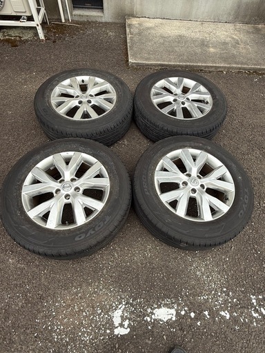 日産 純正ホイール 18×7.5J +50 5H-114.3 4本セット