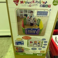 G ベビーサークル　ミュージカルキッズランド スクエア　日本育児 の画像