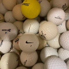 新品、中古品　ゴルフボール　約60〜70個の画像