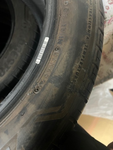 225/50r18 95v alenza Bridgestone 43週2022年製4本(タイヤのみ)