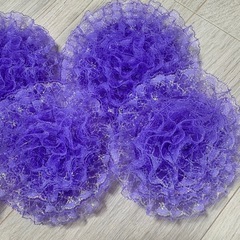 沖縄　レースたわし　５個セット　の画像