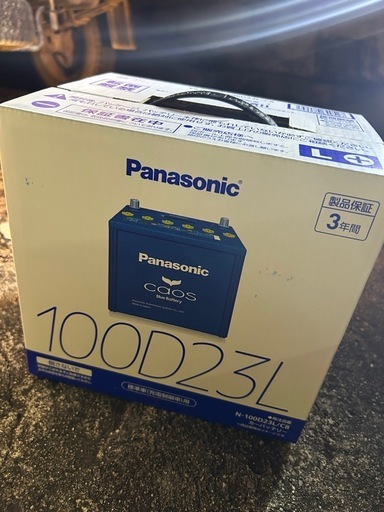 パナソニック　カー
バッテリー　100D23L