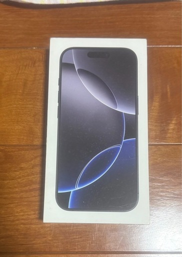 早い者勝ち　即購入OK　iPhone16pro 512GB Black Titanium 　説明確認の上ご購入下さい　箱　付属品のみ　本体無し