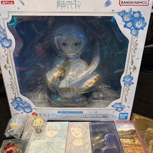 【新品未開封・値段交渉可】一番くじ 葬送のフリーレン ラストワン賞 D賞+おまけ