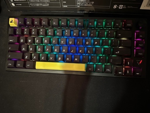 MKGA75 メカニカルキーボード RGB ゲーミングキーボード US配列