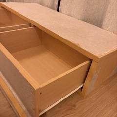 テレビボード ナチュラルの画像