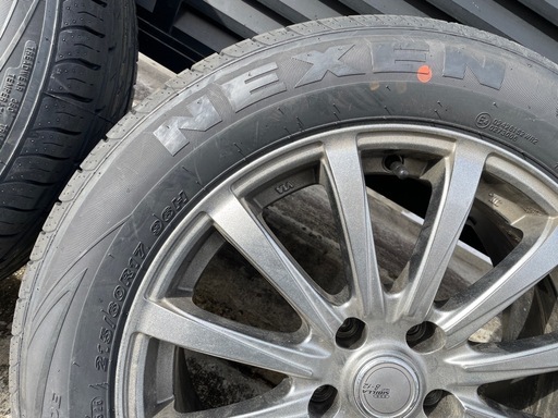 215/60R17新品夏タイヤ付 17インチ 7J+38