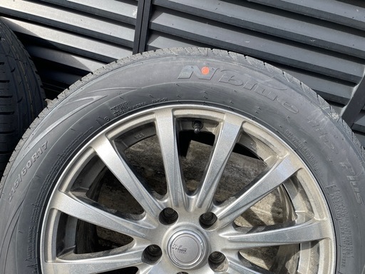 215/60R17新品夏タイヤ付 17インチ 7J+38