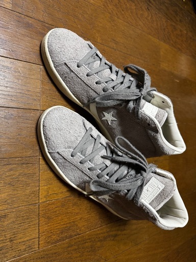 【希少カラー】CONVERSE コンバース スエード ハイカット グレー
